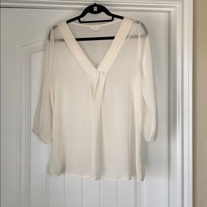 Charming Charlie Sheer Shirt